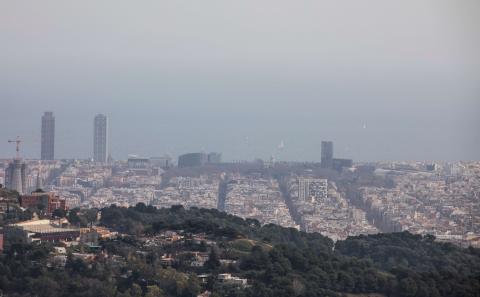 La reducción de emisiones y su captura es clave para frenar el cambio climático. Imagen: Llibert Teixidó / La Vanguardia GEoREST - La Vanguardia